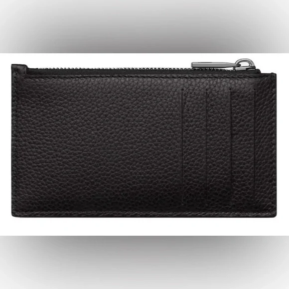 Dior X Kenny Scharf unisex oblique logo zip up card holder wallet pouch NEW - Picture 3 of 10